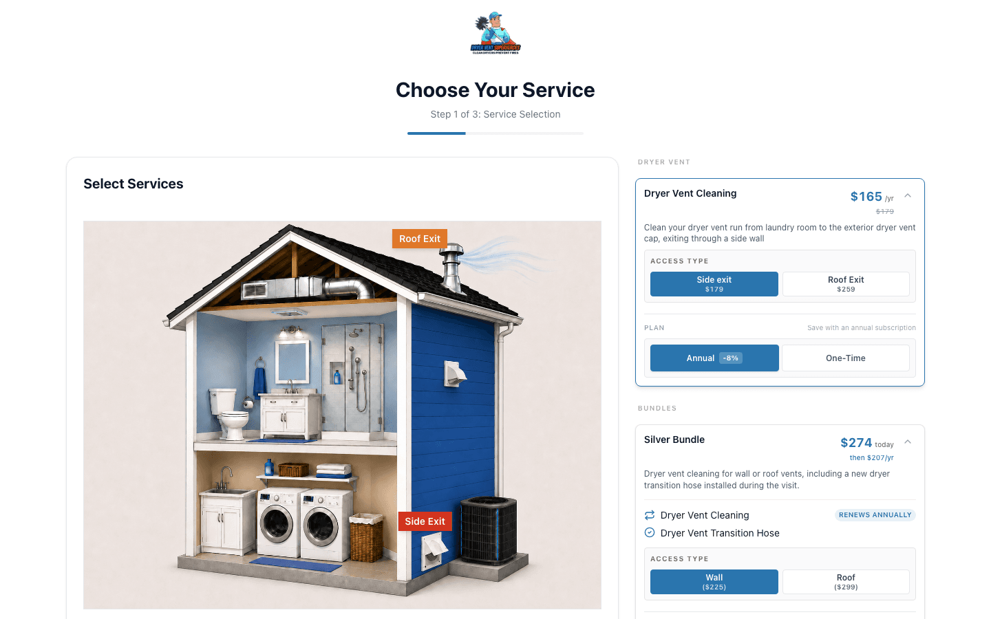 Customers book jobs in minutes, not days